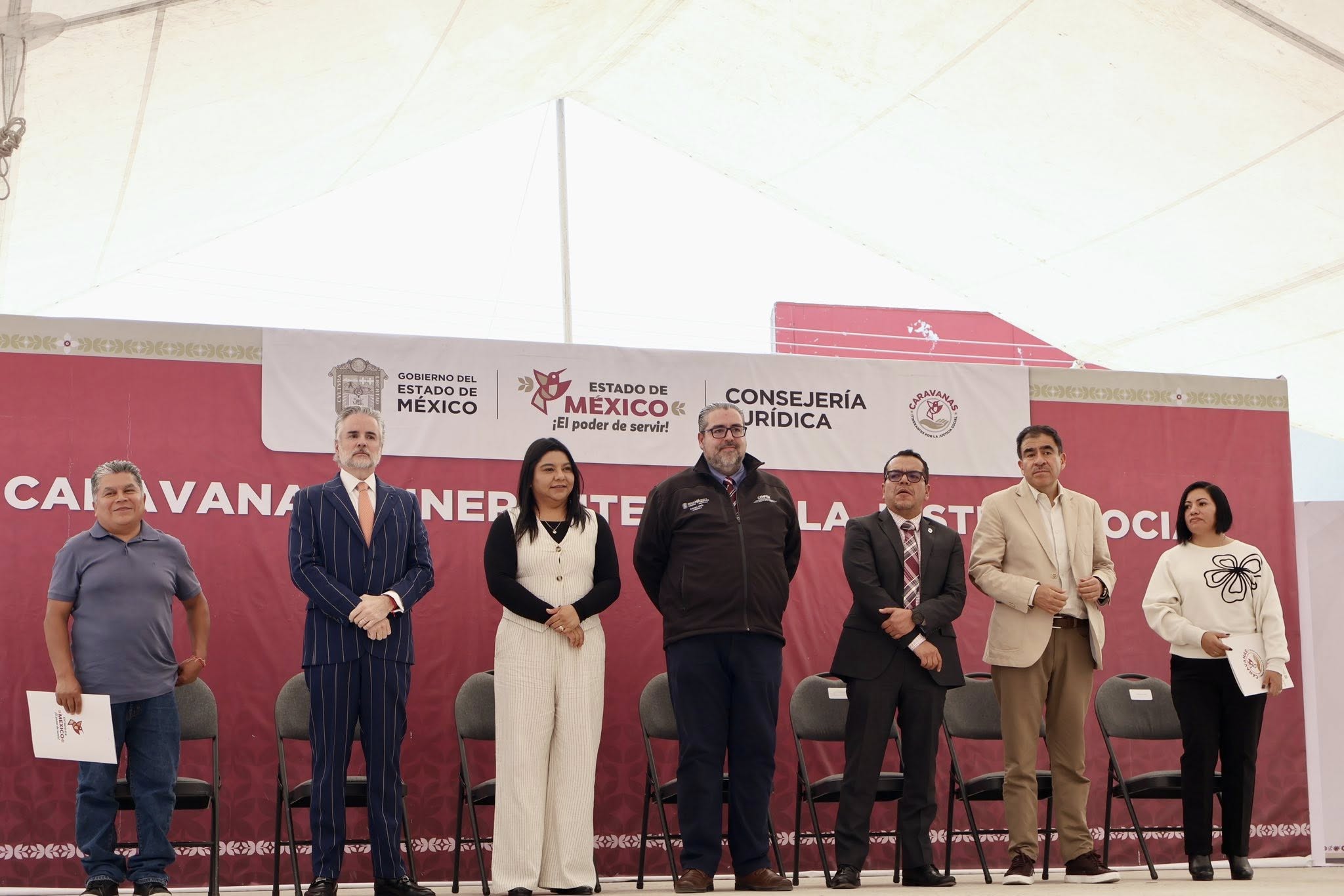 INAUGURAN EN TULTITLÁN LA CARAVANA ITINERANTE POR LA JUSTICIA SOCIAL